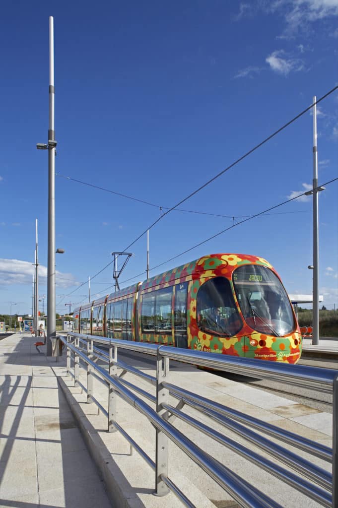 Reportage activits Spie sur tramway de Montpellier